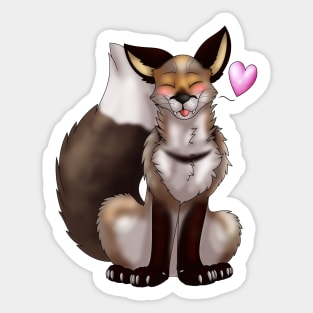 Foxy Friends: Grey Sticker